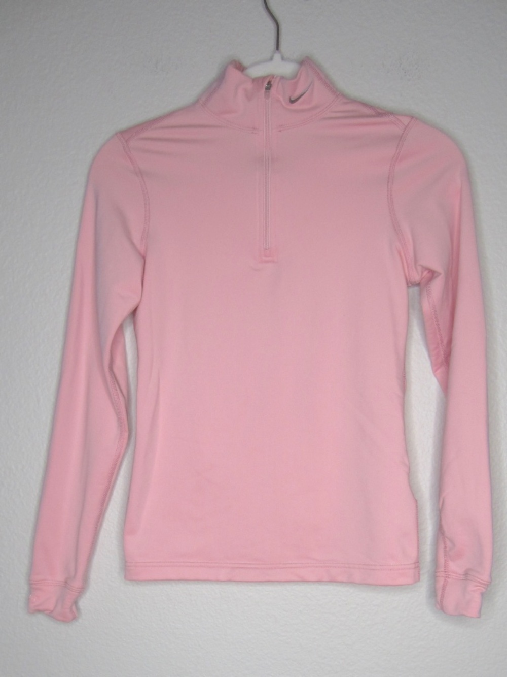 Nike FIT pink quarter zip sweatshirt - Size Small